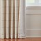 Threadmade Home Brighton Windowpane Plaid Blackout Window Curtain Panel
